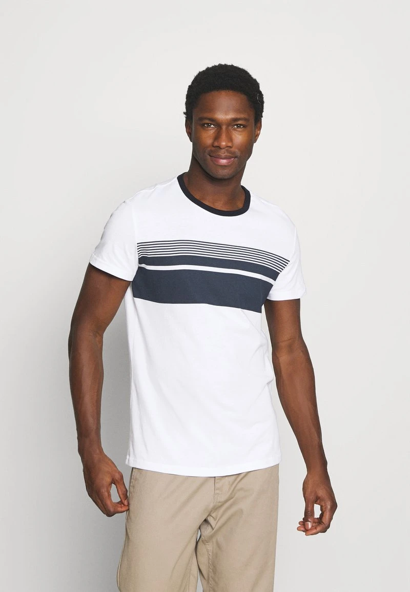 Pier One Uomo T-shirt Con Stampa - White 3 Pier One Uomo T-shirt Con Stampa - White
