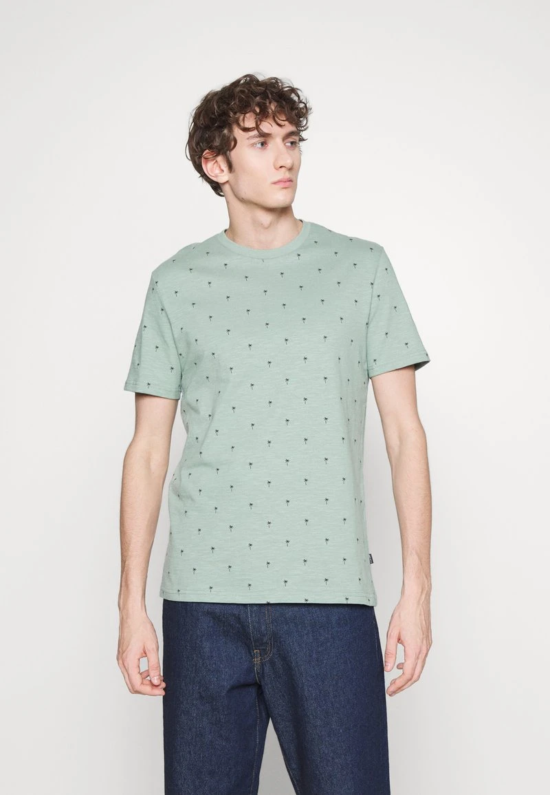 Pier One Uomo T-shirt Con Stampa - Green 3 Pier One Uomo T-shirt Con Stampa - Green