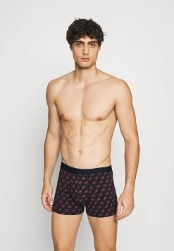 Pier One Uomo 3 PACK - Culotte - Dark Blue/red