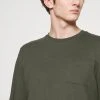 Pier One Uomo Maglietta A Manica Lunga - Dark Green -Offerta Economica Pier One 38360ad0c4c64fefb1986b6aca0f5e2a