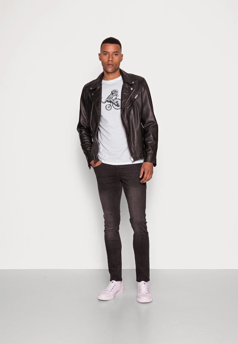 Pier One Uomo T-shirt Con Stampa - White 4 Pier One Uomo T-shirt Con Stampa - White - immagine 2