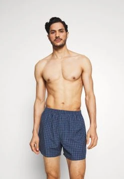 Pier One Uomo 5 PACK - Boxer - Dark Blue/blue