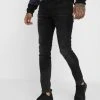 Pier One Uomo Jeans Skinny Fit - Black Denim 2 Pier One Uomo Jeans Skinny Fit - Black Denim -Offerta Economica Pier One 393490ac626b4675960f965b12a9142c