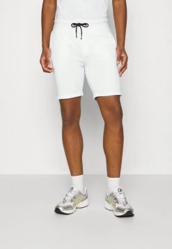 Pier One Uomo Pantaloni Sportivi - White