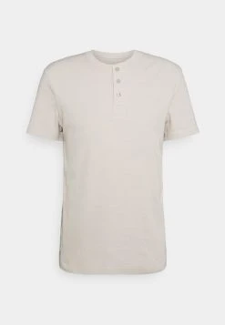 Pier One Uomo LOUNGE HENLEY TEE - Maglia Del Pigiama - Beige