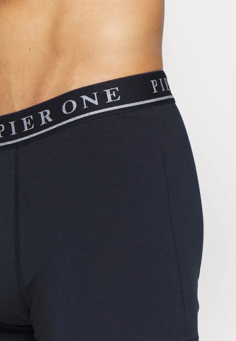 Pier One Uomo 5 PACK - Culotte - Dark Blue/mottled Grey 7 Pier One Uomo 5 PACK - Culotte - Dark Blue/mottled Grey - immagine 5