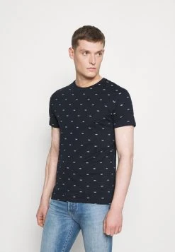 Pier One Uomo T-shirt Con Stampa - Dark Blue