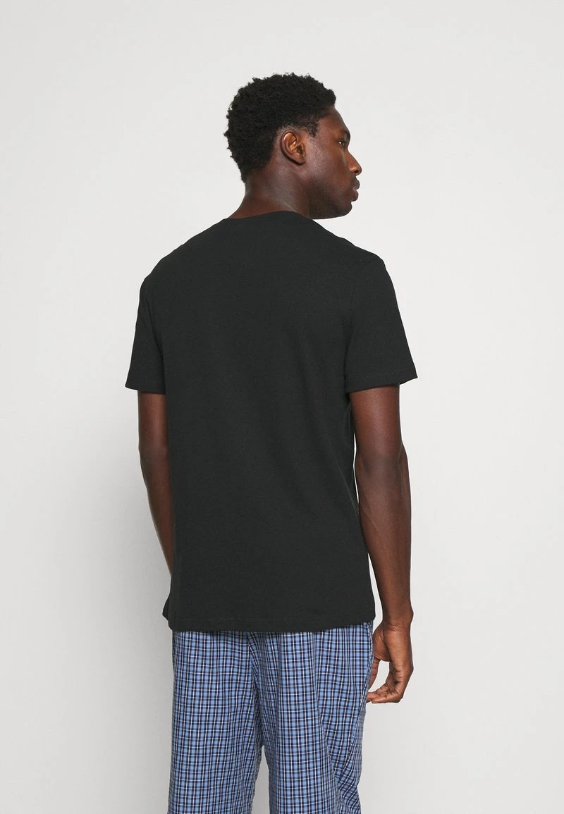 Pier One Uomo LOUNGE HENLEY TEE - Maglia Del Pigiama - Black 5 Pier One Uomo LOUNGE HENLEY TEE - Maglia Del Pigiama - Black - immagine 3
