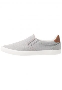 Pier One UNISEX - Scarpe Senza Lacci - Grey