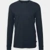 Pier One Uomo Maglietta A Manica Lunga - Dark Blue -Offerta Economica Pier One 3e237f768ebb48609a51fbbe47b269d9