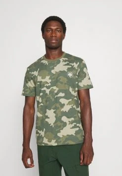 Pier One Uomo T-shirt Con Stampa - Dark Green