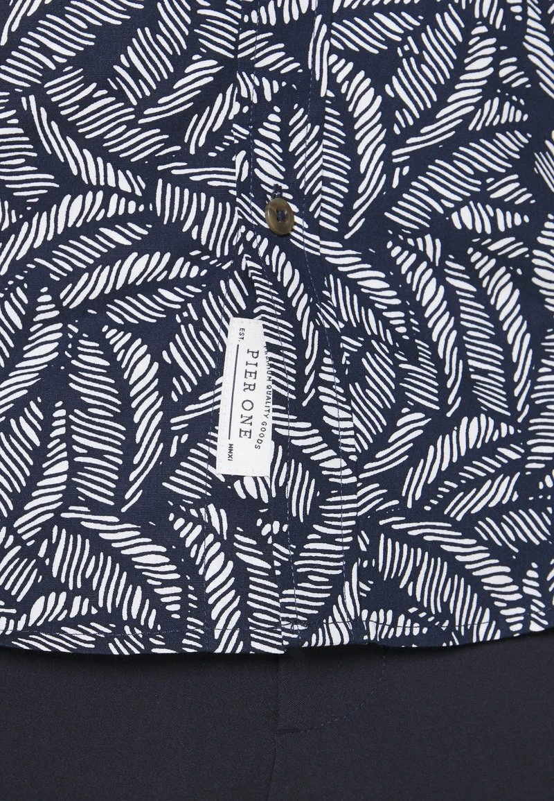 Pier One Uomo Camicia - Dark Blue 7 Pier One Uomo Camicia - Dark Blue - immagine 5
