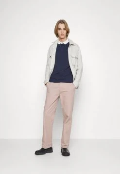 Pier One Uomo 2 PACK - Polo - Dark Blue/mottled Beige