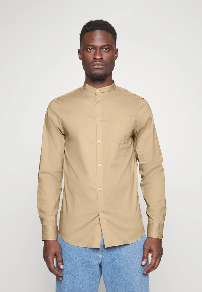 Pier One Uomo Camicia - Camel 3 Pier One Uomo Camicia - Camel