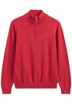 GANT Uomo CLASSIC HALF - Strickpullover - Fire Red Mel