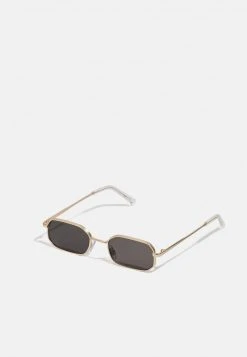 Pier One UNISEX - Occhiali Da Sole - Gold-coloured/black