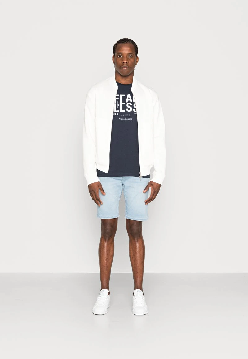 Pier One Uomo T-shirt Con Stampa - Dark Blue 4 Pier One Uomo T-shirt Con Stampa - Dark Blue - immagine 2