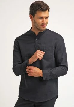 Pier One Uomo Camicia - Black