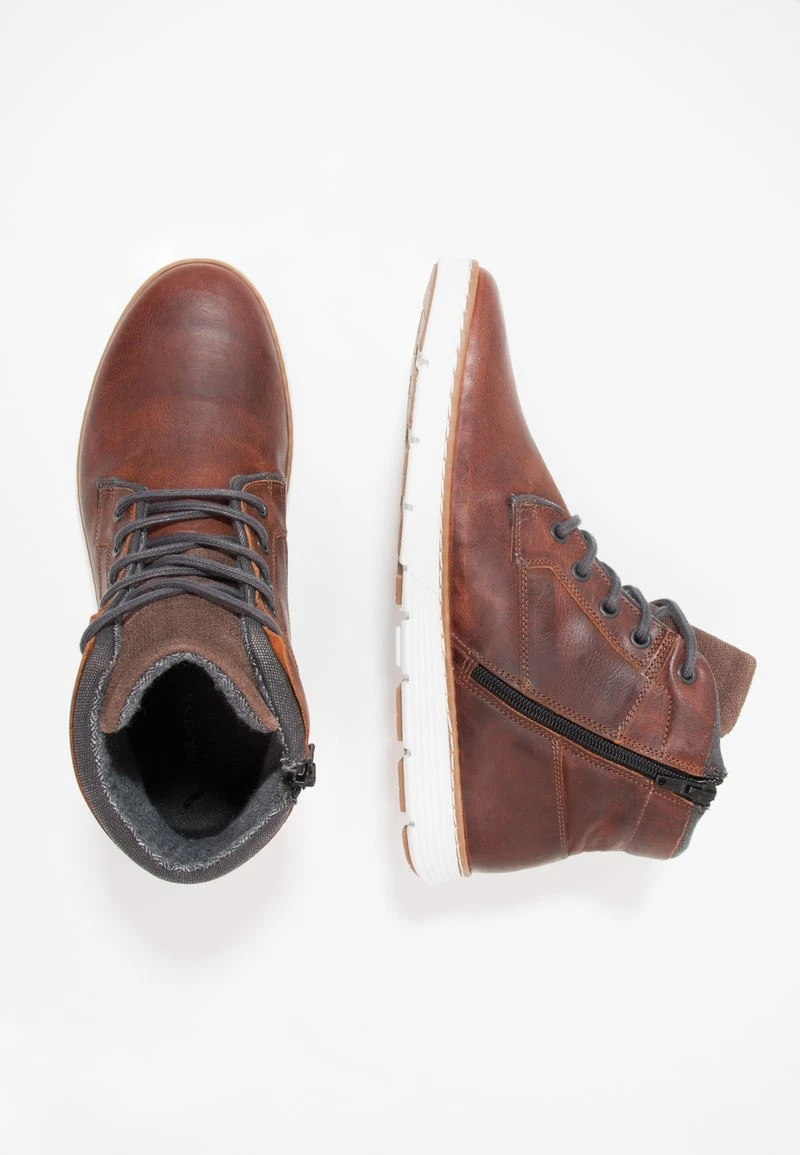 Pier One Uomo LEATHER - Stivaletti Stringati - Dark Brown 4 Pier One Uomo LEATHER - Stivaletti Stringati - Dark Brown - immagine 2