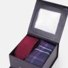Pier One Uomo SET - Cravatta - Bordeaux/dark Blue -Offerta Economica Pier One 450390ec925549b49e2920e08fb86f77