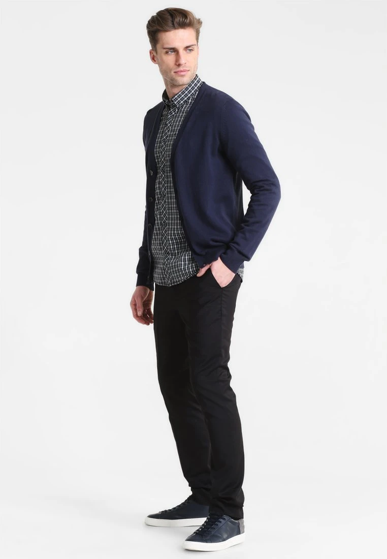Pier One Uomo Cardigan - Dark Blue 4 Pier One Uomo Cardigan - Dark Blue - immagine 2
