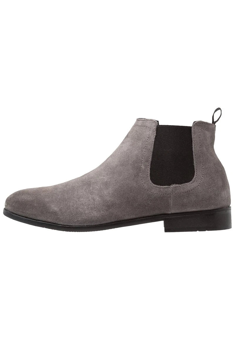 Pier One Uomo LEATHER - Stivaletti - Dark Gray 3 Pier One Uomo LEATHER - Stivaletti - Dark Gray