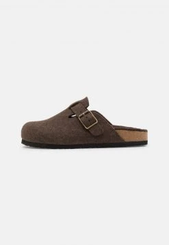 Pier One UNISEX - Pantofole - Brown