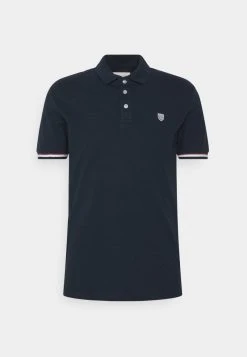 Pier One Uomo Polo - Dark Blue/bordeaux