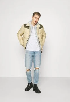 Pier One Uomo 3 PACK - Maglietta A Manica Lunga - Black/white/mottled Light Grey