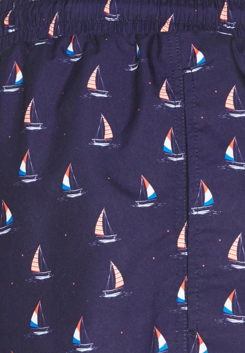 Pier One Uomo Shorts Da Mare - Dark Blue 5 Pier One Uomo Shorts Da Mare - Dark Blue - immagine 3