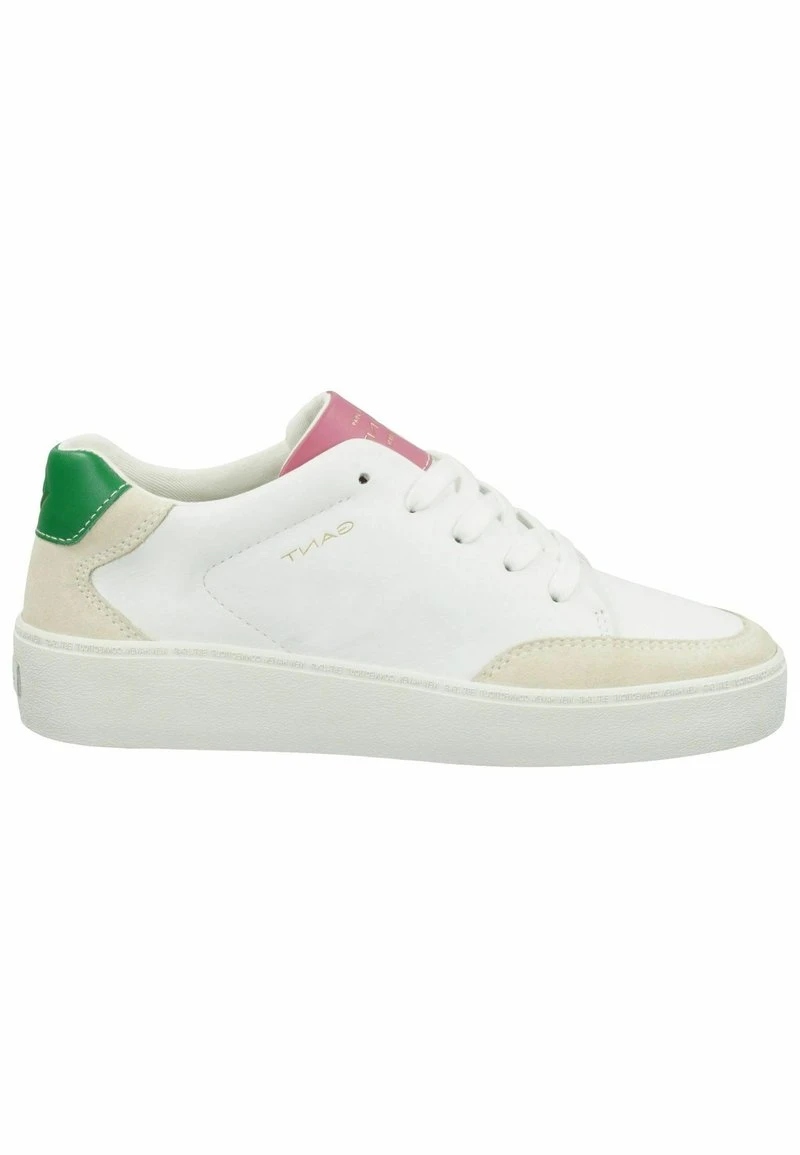 GANT Donna Sneaker Low - Wht Green Pink 4 GANT Donna Sneaker Low - Wht Green Pink - immagine 2