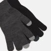 Pier One Uomo 2 PACK - Guanti - Black/grey -Offerta Economica Pier One 4b741f8e9538428cbfd7ed471013ece1