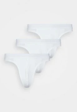 Pier One Uomo 3 PACK - Slip - White