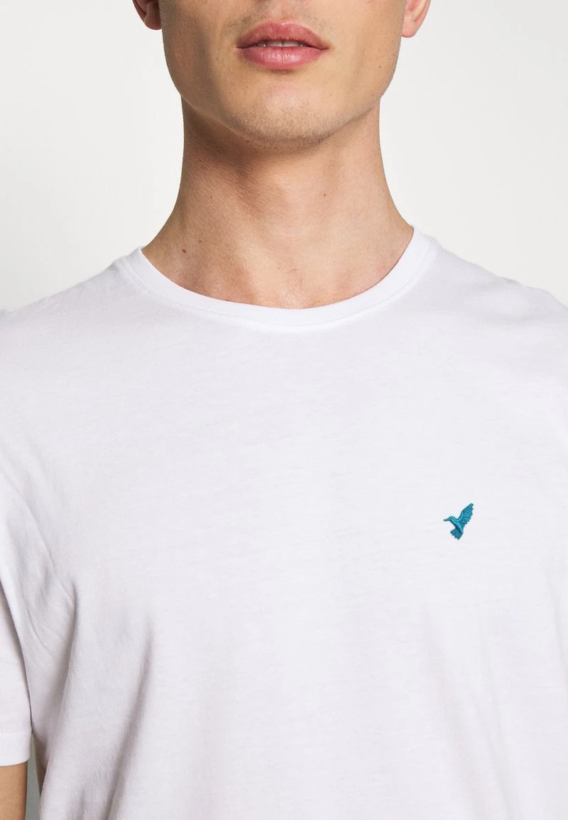 Pier One Uomo T-shirt Basic - White 7 Pier One Uomo T-shirt Basic - White - immagine 5