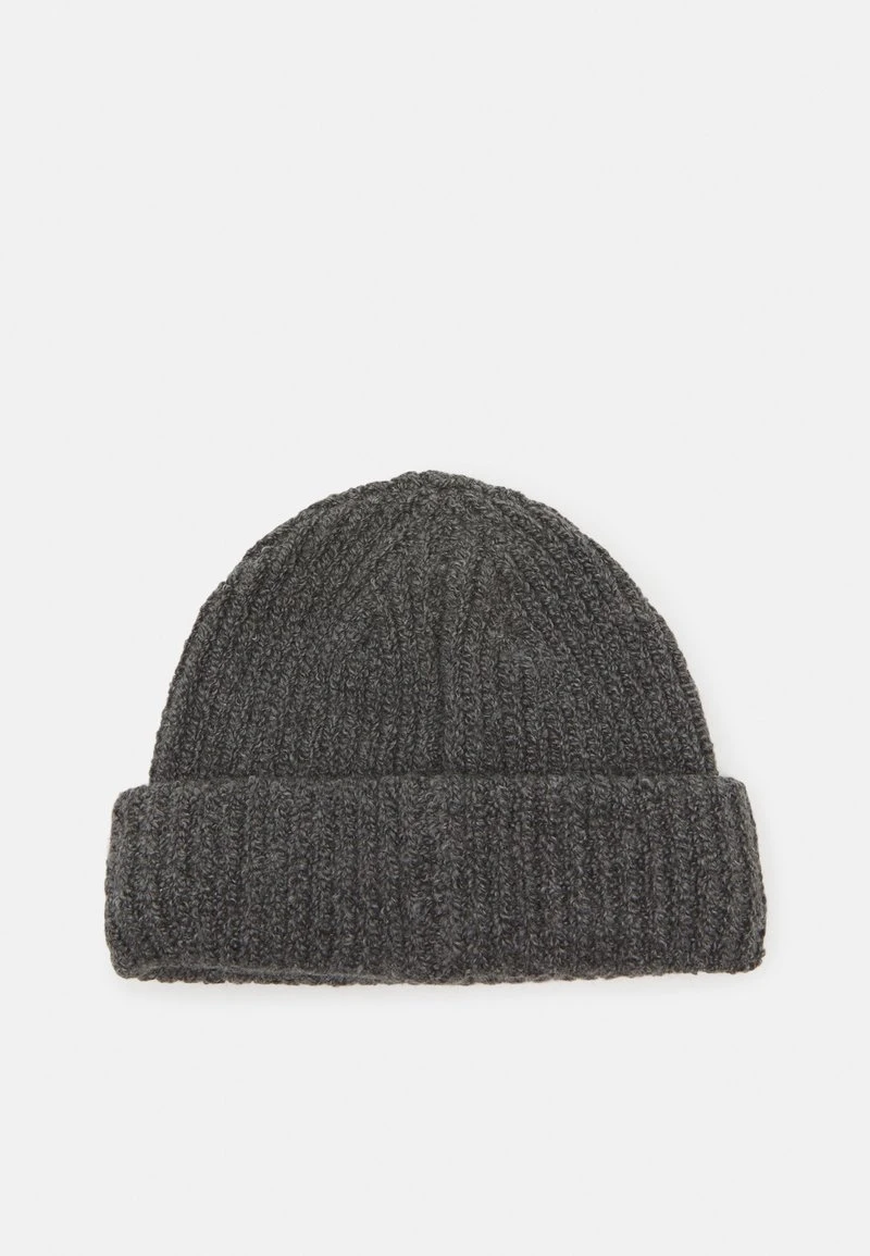 Pier One SHORT MICRO BEANIE UNISEX - Berretto - Grey 4 Pier One SHORT MICRO BEANIE UNISEX - Berretto - Grey - immagine 2
