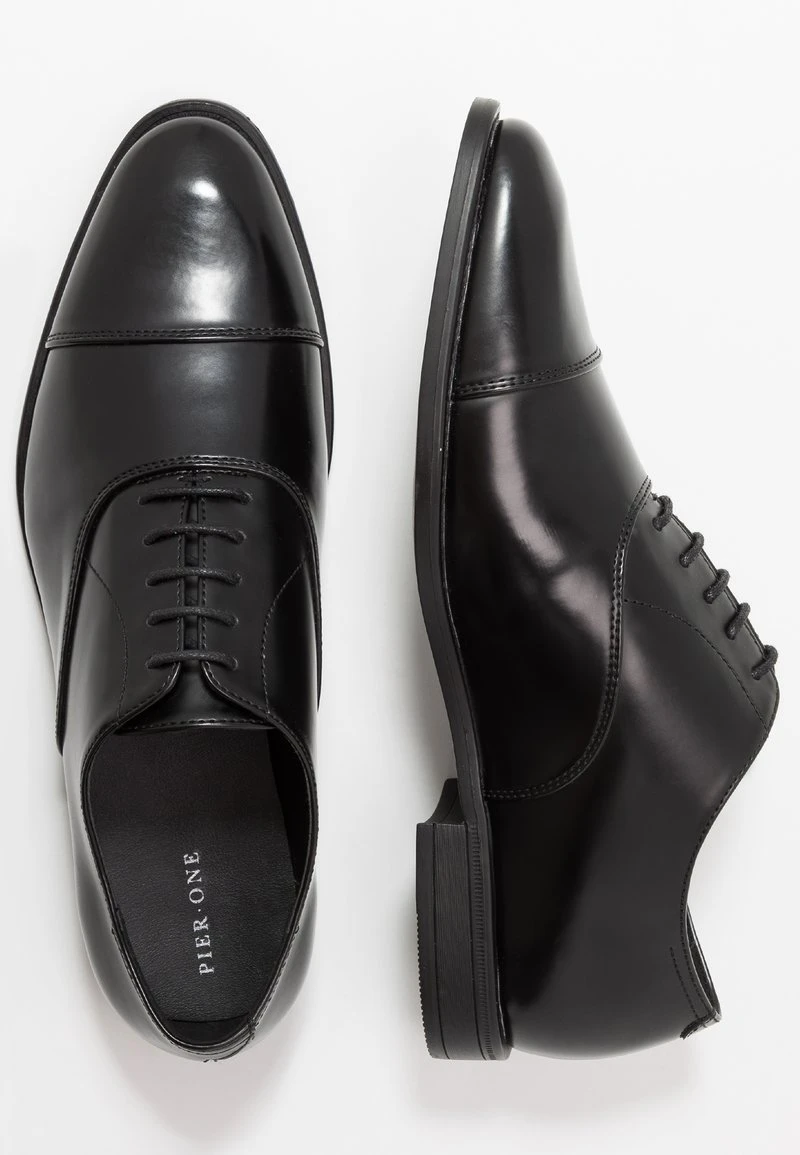 Pier One Uomo Stringate Eleganti - Black 4 Pier One Uomo Stringate Eleganti - Black - immagine 2