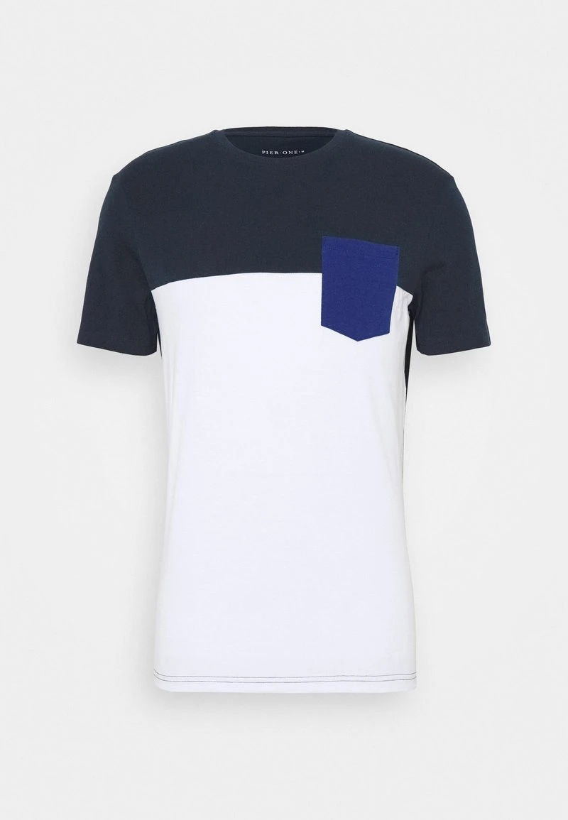 Pier One Uomo T-shirt Con Stampa - Dark Blue 7 Pier One Uomo T-shirt Con Stampa - Dark Blue - immagine 5