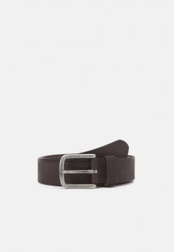 Pier One Uomo LEATHER - Cintura - Brown