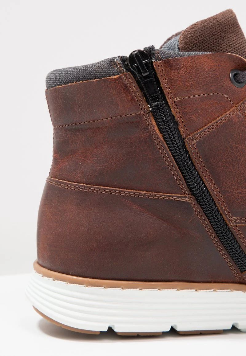 Pier One Uomo LEATHER - Stivaletti Stringati - Dark Brown 7 Pier One Uomo LEATHER - Stivaletti Stringati - Dark Brown - immagine 5