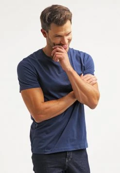 Pier One Uomo T-shirt Basic - Dark Blue