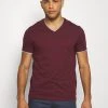 Pier One Uomo T-shirt Basic - Bordeaux -Offerta Economica Pier One 50660c0cf6304bb6a6133da4c6917b11