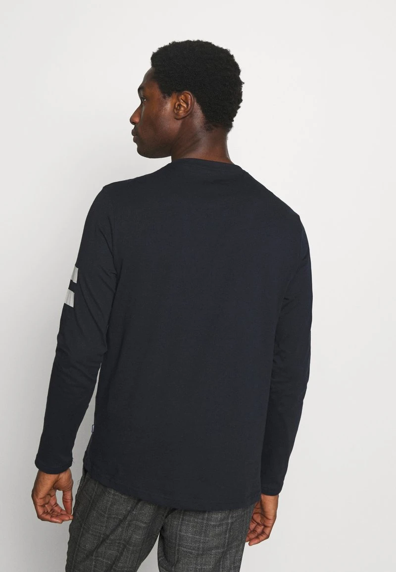 Pier One Uomo Maglietta A Manica Lunga - Dark Blue 5 Pier One Uomo Maglietta A Manica Lunga - Dark Blue - immagine 3