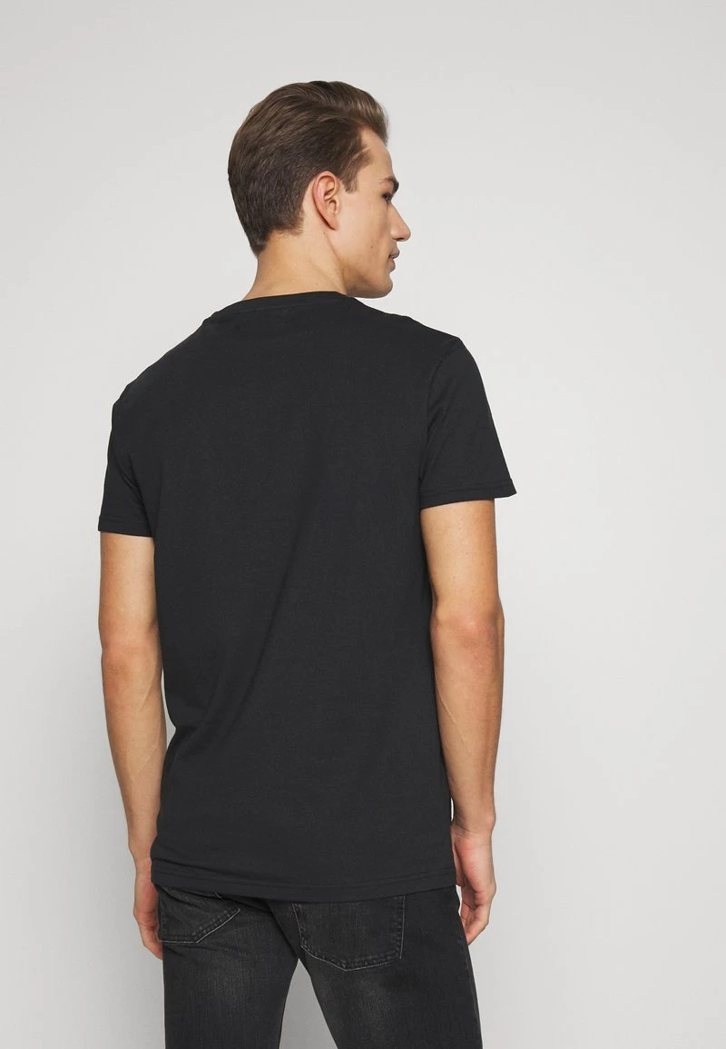 Pier One Uomo T-shirt Basic - Black 5 Pier One Uomo T-shirt Basic - Black - immagine 3