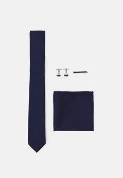 Pier One Uomo SET - Fazzoletti Da Taschino - Dark Blue