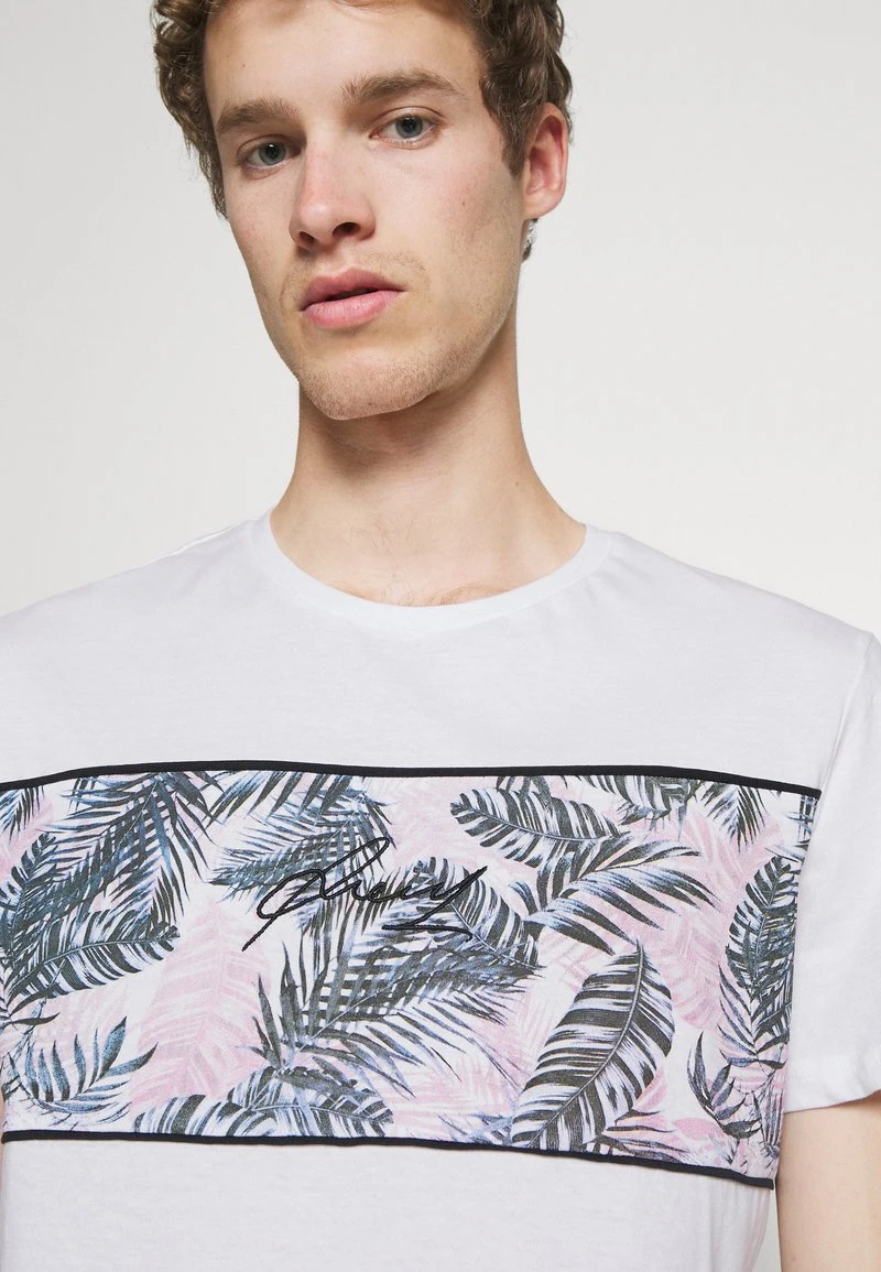 Pier One Uomo T-shirt Con Stampa - White 7 Pier One Uomo T-shirt Con Stampa - White - immagine 5