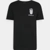 Pier One Uomo COFFEE LOVER - LOUNGEWEAR TEE - Maglia Del Pigiama - Black -Offerta Economica Pier One 55590ca7f6bc4200b2f64efb94997a4b