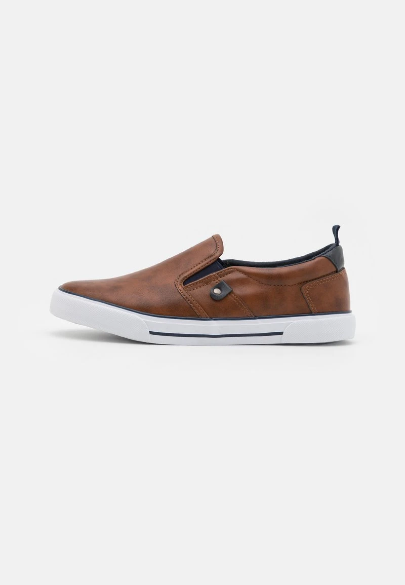 Pier One UNISEX - Sneakers Basse - Cognac 3 Pier One UNISEX - Sneakers Basse - Cognac