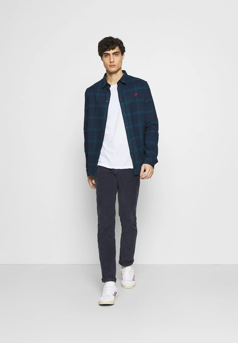 Pier One Uomo Camicia - Dark Blue/teal 4 Pier One Uomo Camicia - Dark Blue/teal - immagine 2