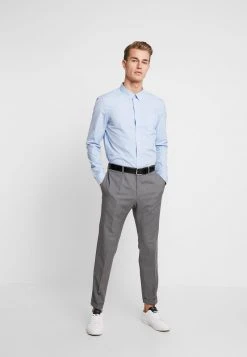 Pier One Uomo 2 PACK - Camicia Elegante - White/light Blue