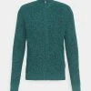 Pier One Uomo Cardigan - Mottled Dark Green -Offerta Economica Pier One 59da995ea42342788c716c0e854d0bcc